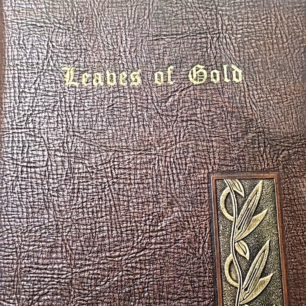 Vtg Leaves of Gold 1962 edition